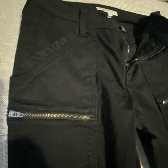 Joie Jeans Womens Black Park Skinny Lyocell Blend Casual Pants- Sz-28 - Picture 4 of 16